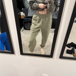 Olive Green Sweatpants